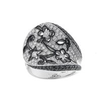 Anello Fanton Gioielli Donna ANELLI DIAMANTI in Oro bianco Diamante 0.87 Ct MR0112623 - MR0112623